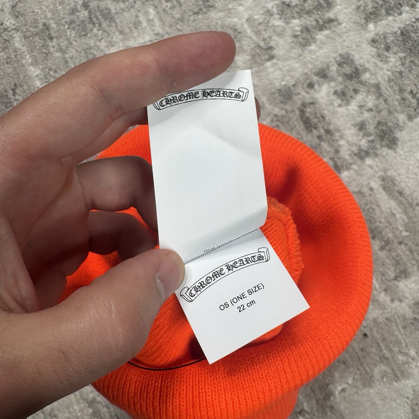 Chrome Hearts CH Embroidered Logo Beanie Hat