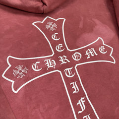 Chrome Hearts CLB Cutout Cross Pullover Hoodie