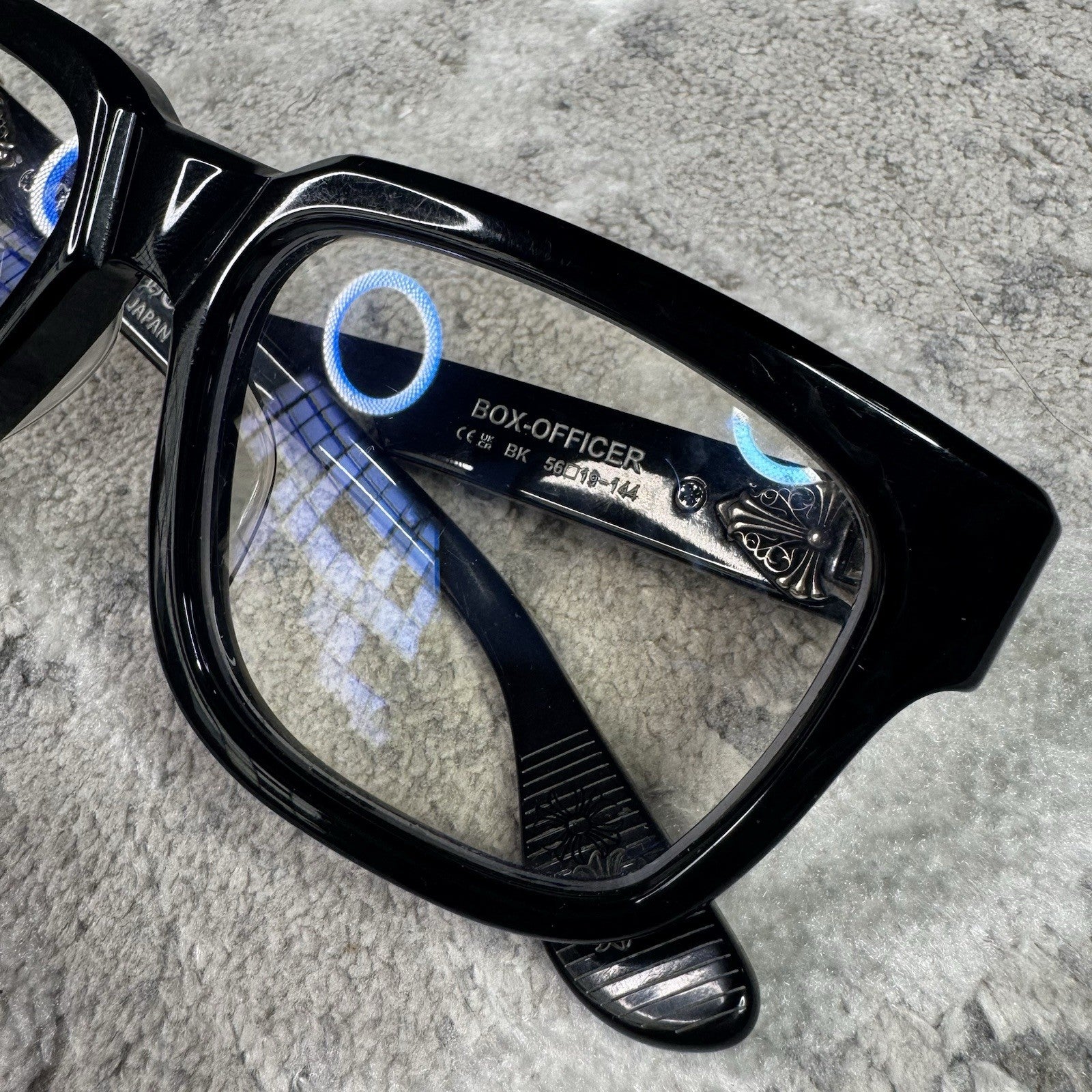 Chrome Hearts Box Officer Glasses