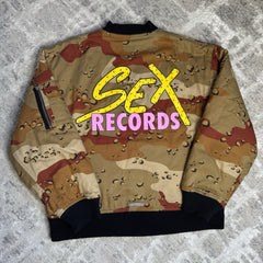 Chrome Hearts Matty Boy Sex Records Zip Up Bomber Jacket 