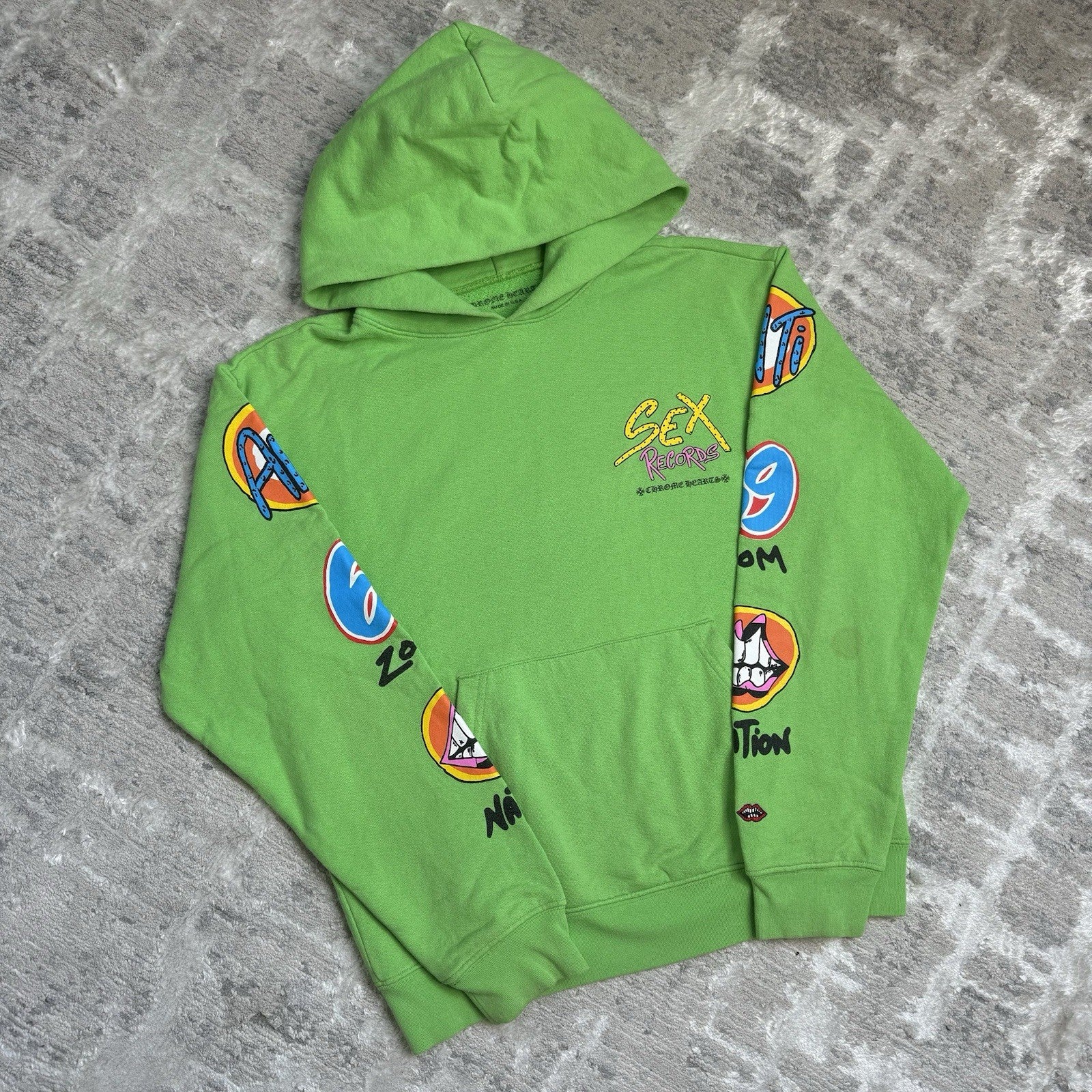 Chrome Hearts Matty Boy Sex Records Pullover Hoodie 