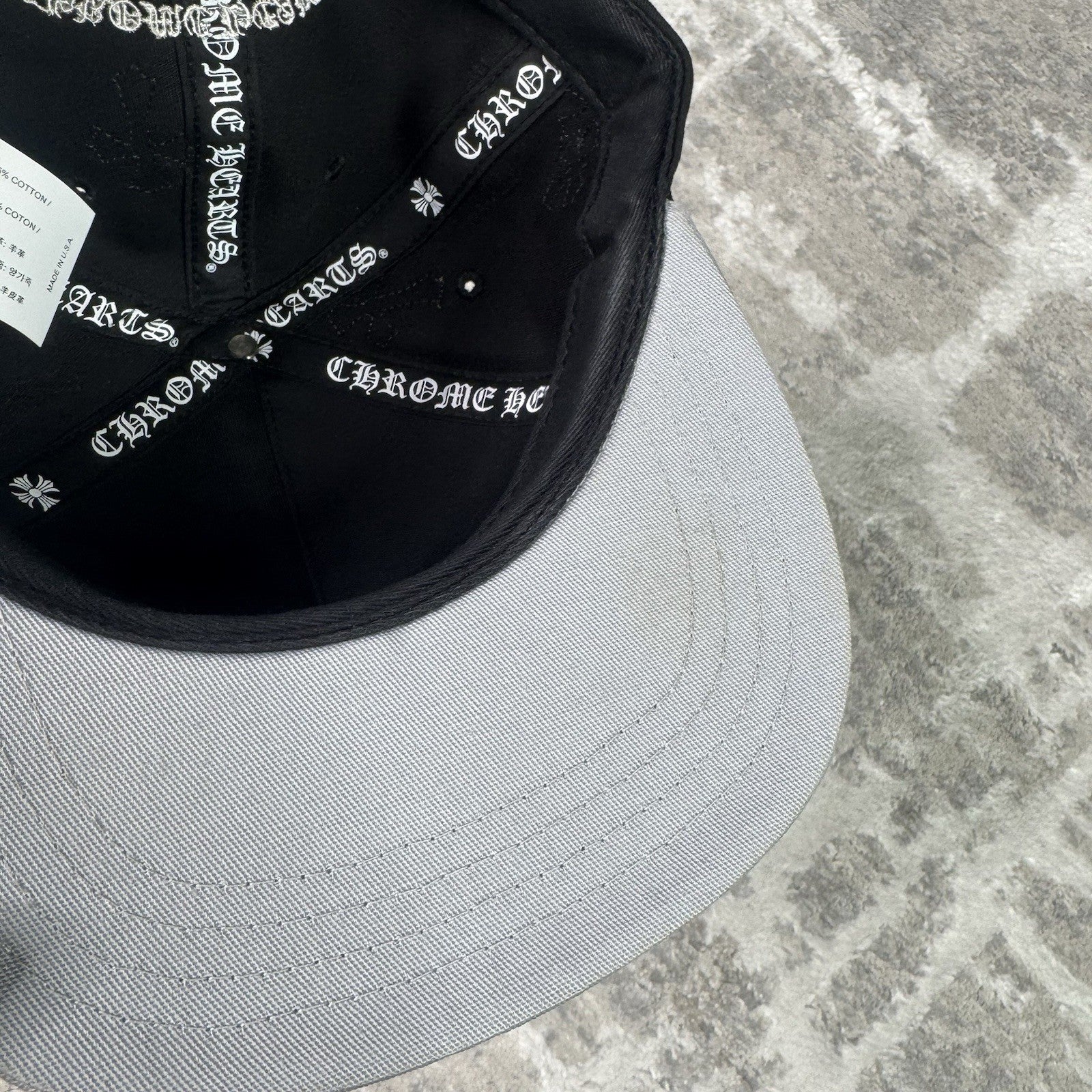 Chrome Hearts Cross Patch Baseball Hat