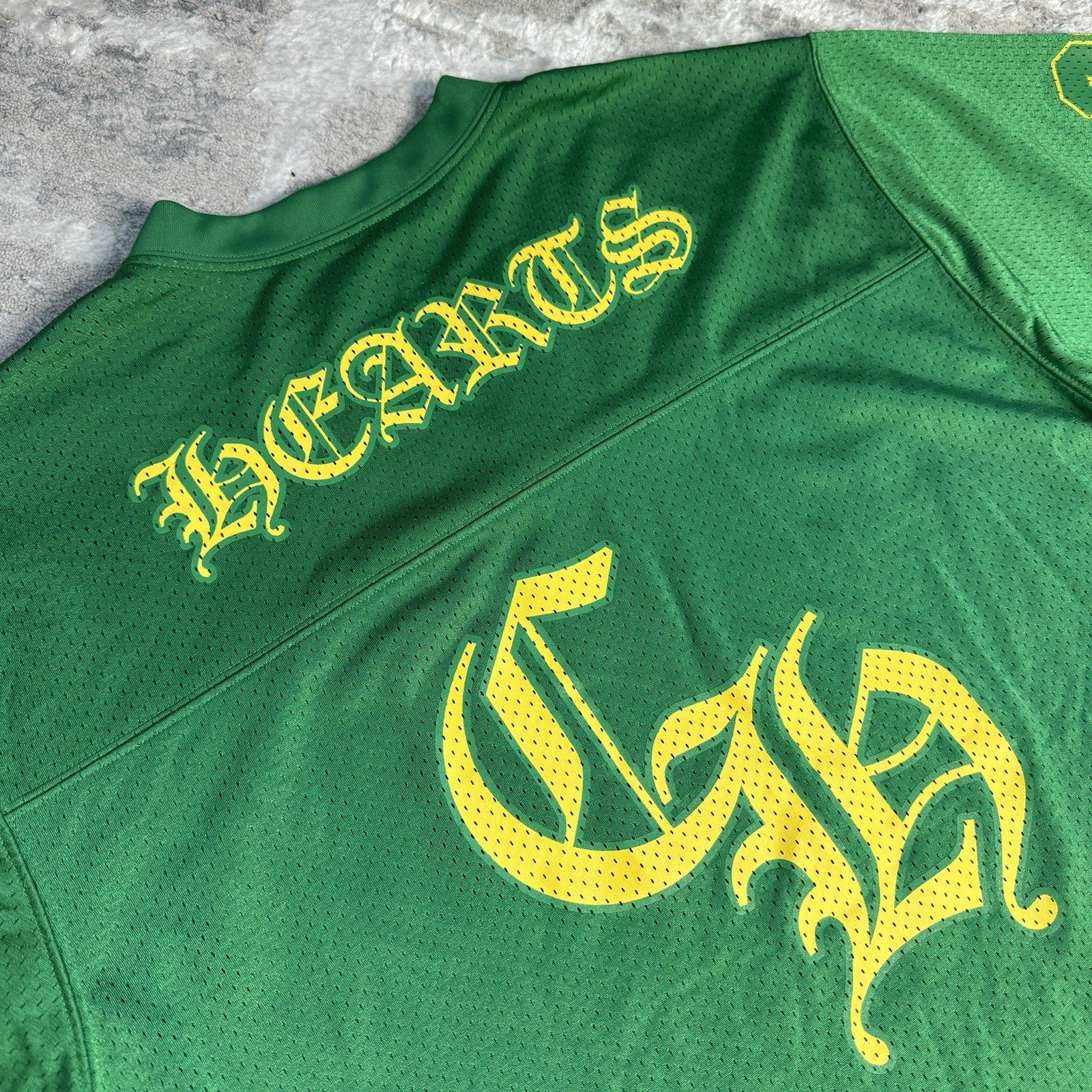 Chrome Hearts Mesh CH Short Sleeve Jersey 