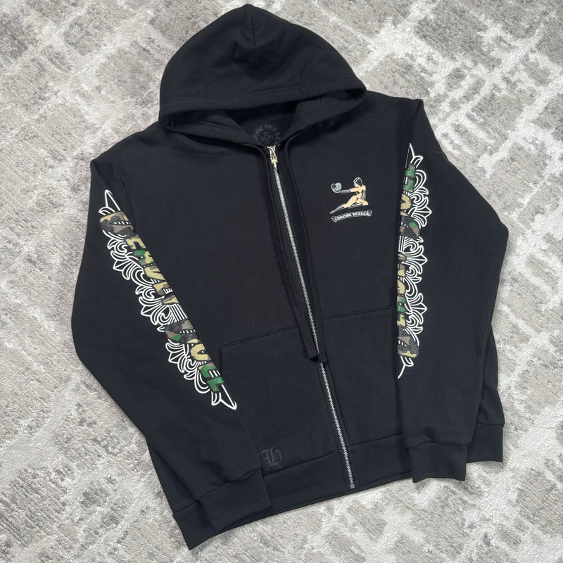 Chrome Hearts Deadly Doll Zip Up Hoodie 