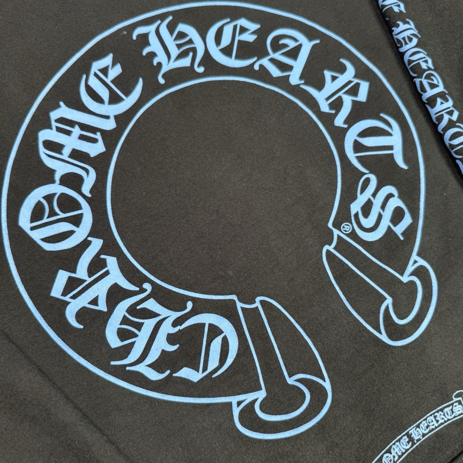 Chrome hearts online exclusive horseshoe pullover hoodie