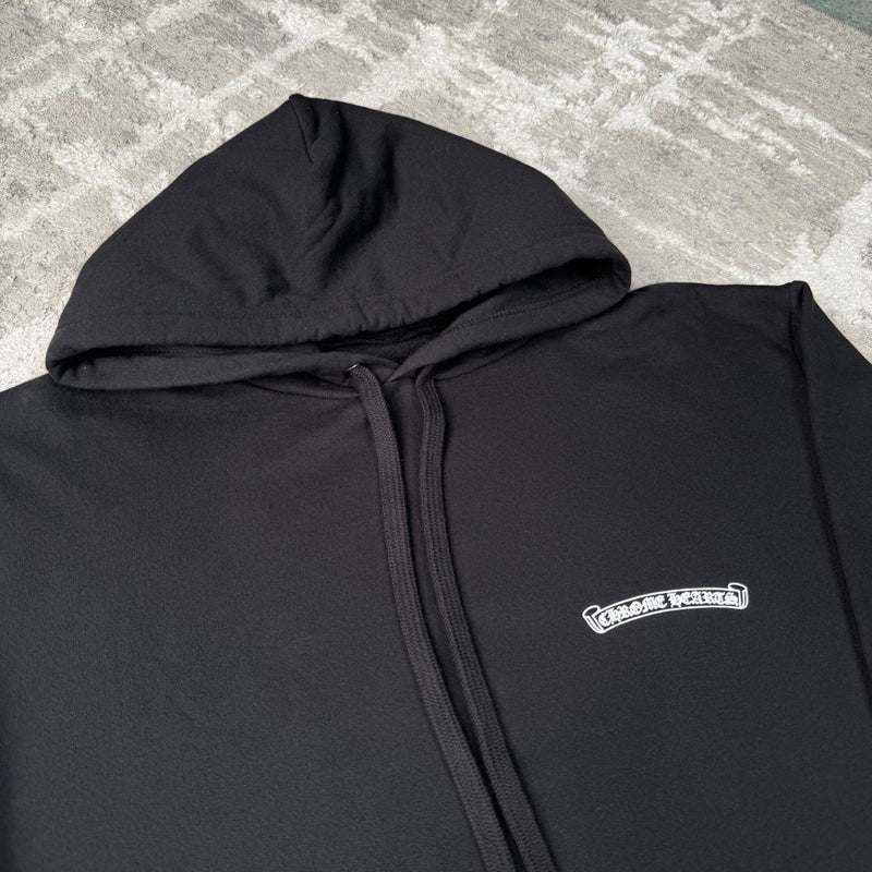 Chrome Hearts St Barth Exclusive Cross Pullover Hoodie 