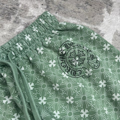 Chrome Hearts Monogram Plus Cross Print Sweatpants 