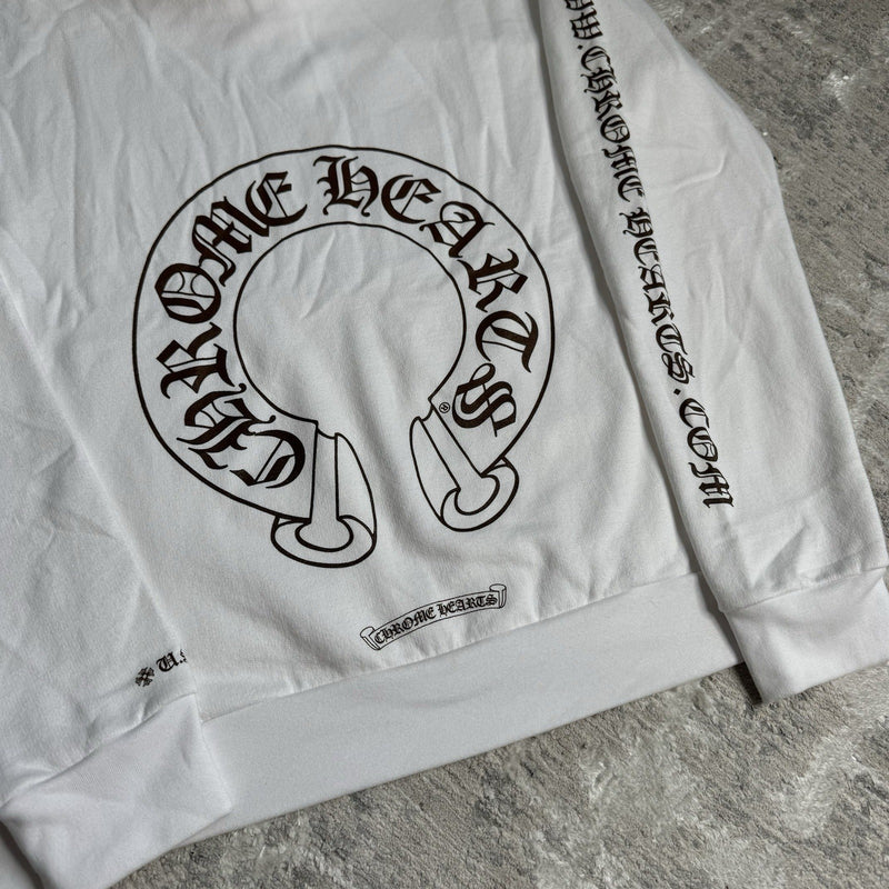Chrome Hearts Online Exclusive Zip Up Hoodie 