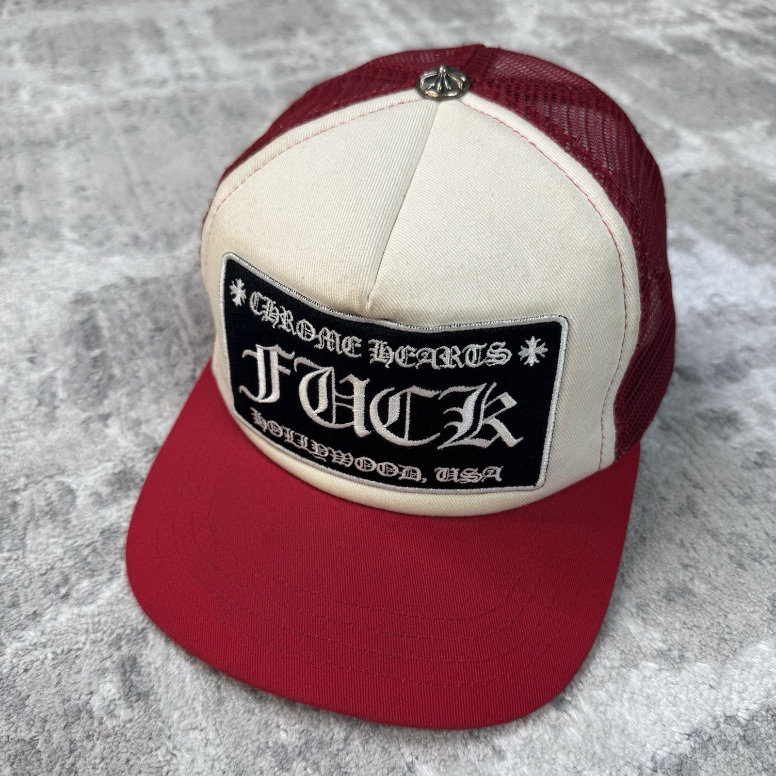 Chrome Hearts F*ck Hollywood Trucker Hat