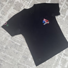Chrome Hearts Cemetery Cross Multi-color Short Sleeve Tee Shirt 
