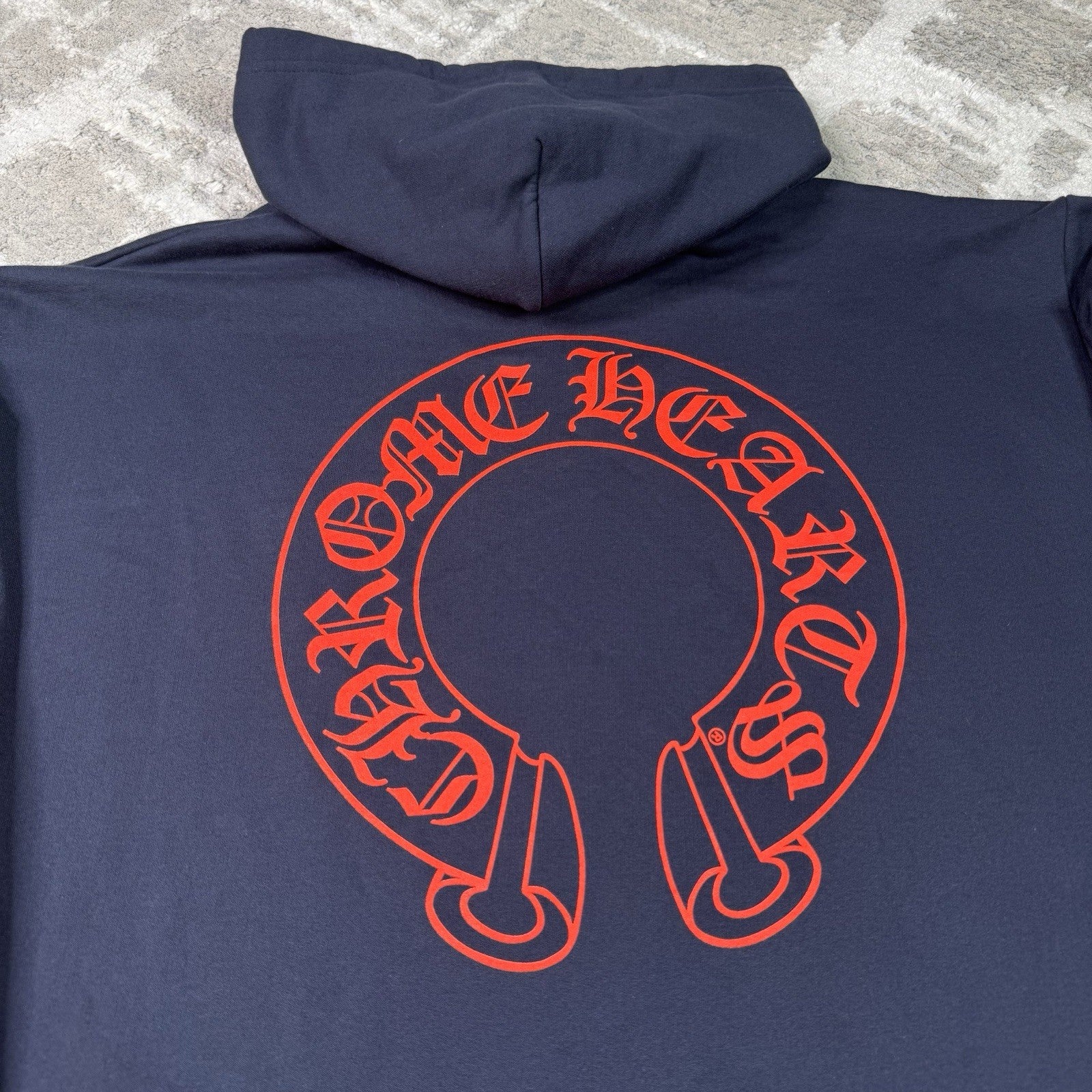 Chrome Hearts Floral Horseshoe Pullover Hoodie 