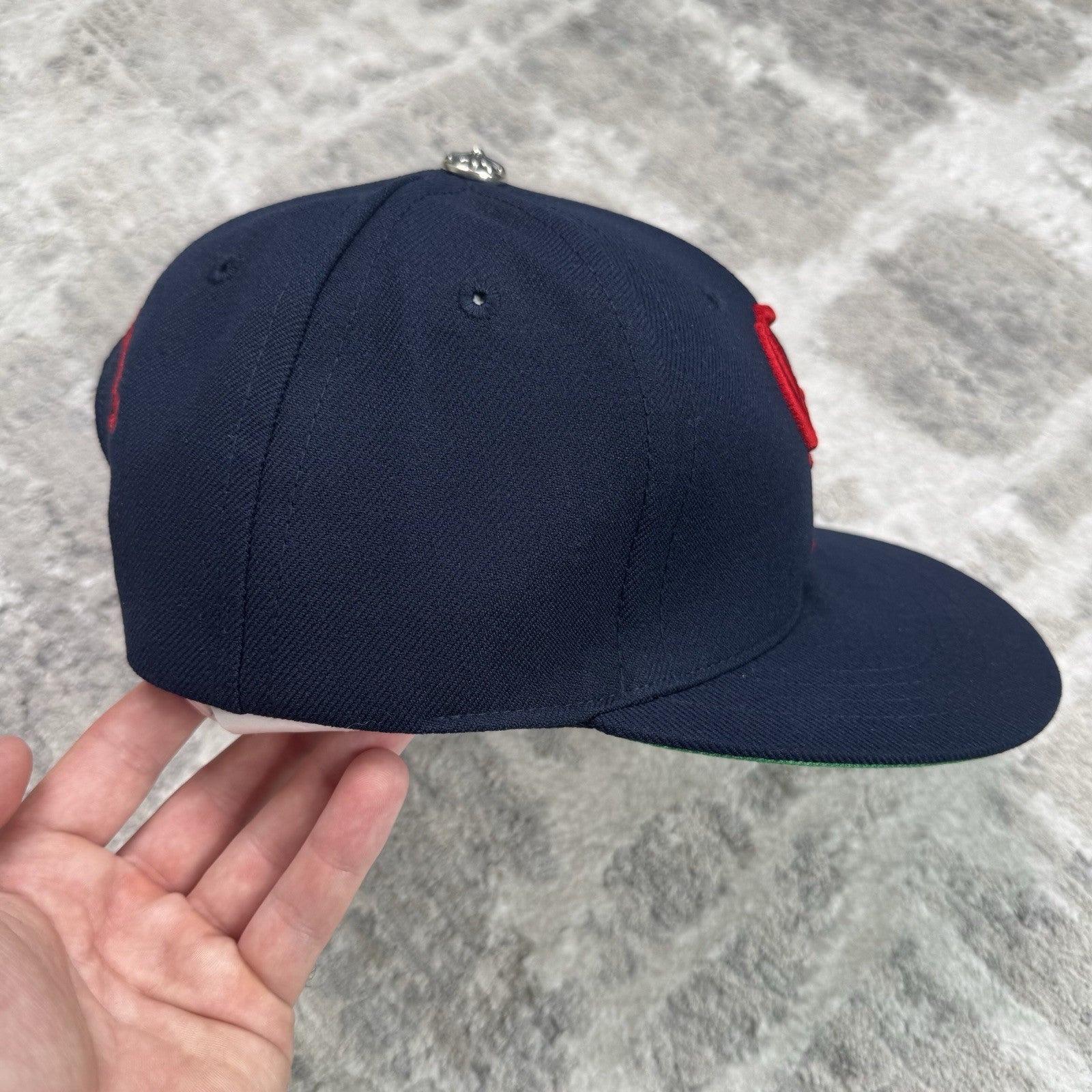 Chrome Hearts Baseball CH Hat ‘navy Red’ 