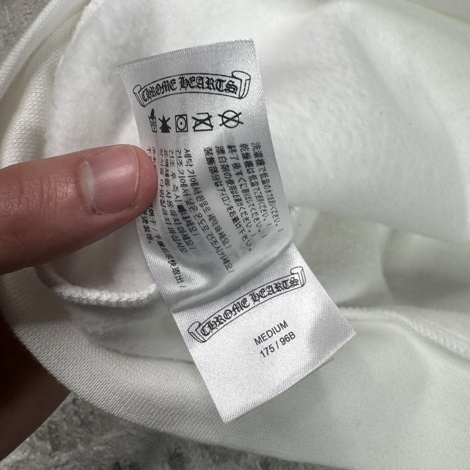 Chrome Hearts Love You Pullover Crewneck 