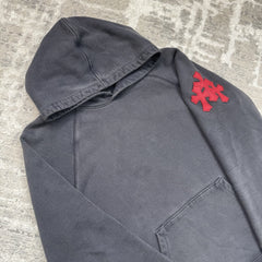 Chrome Hearts Paper Jam Leather Triple Cross Pullover Hoodie
