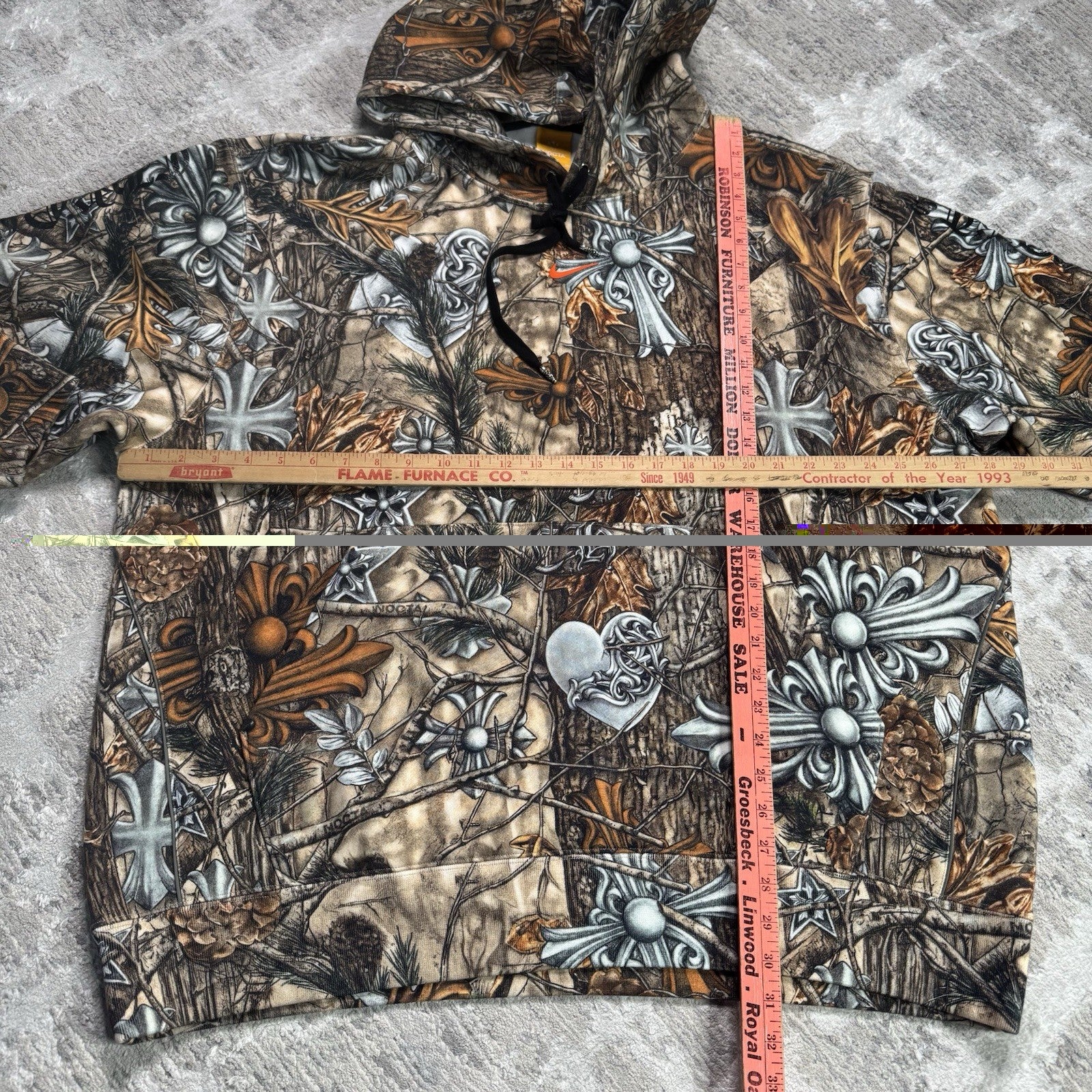 Chrome Hearts Nike Nocta Drake CLB Camo Horseshoe Pullover Hoodie