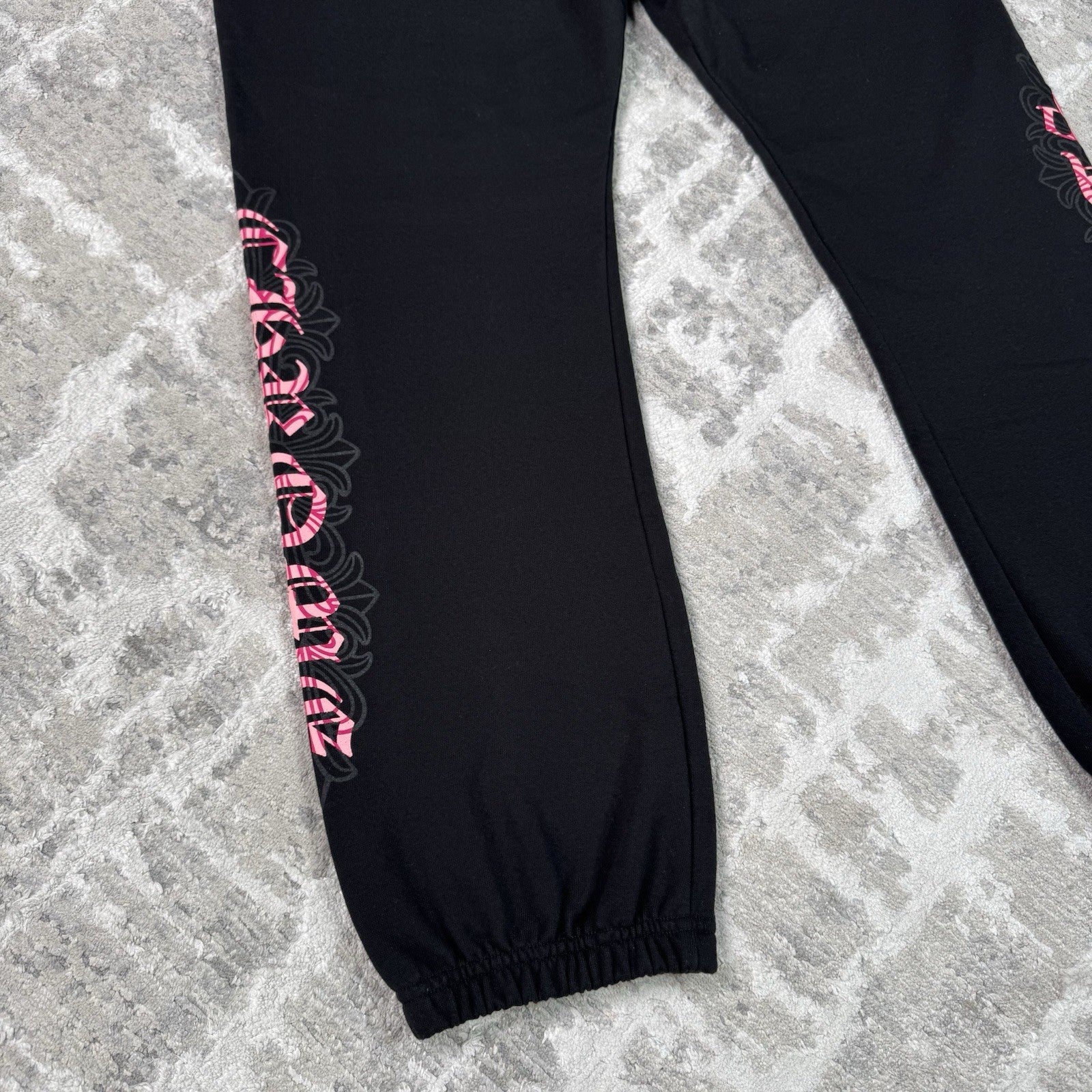 Chrome Hearts Cross Dagger Floral Sweatpants 