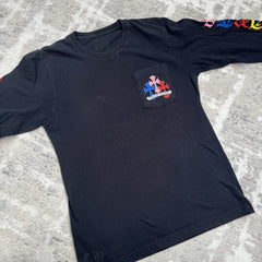 Chrome Hearts Cemetery Multi-color Cross Long Sleeve Shirt 