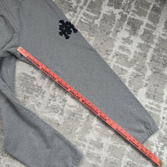 Chrome Hearts Paperjam Triple Cross Leather Sweatpants 