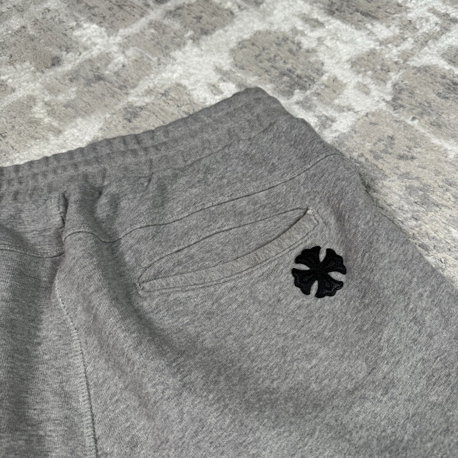 Chrome Hearts Y Not Patch Dagger Sweatshorts