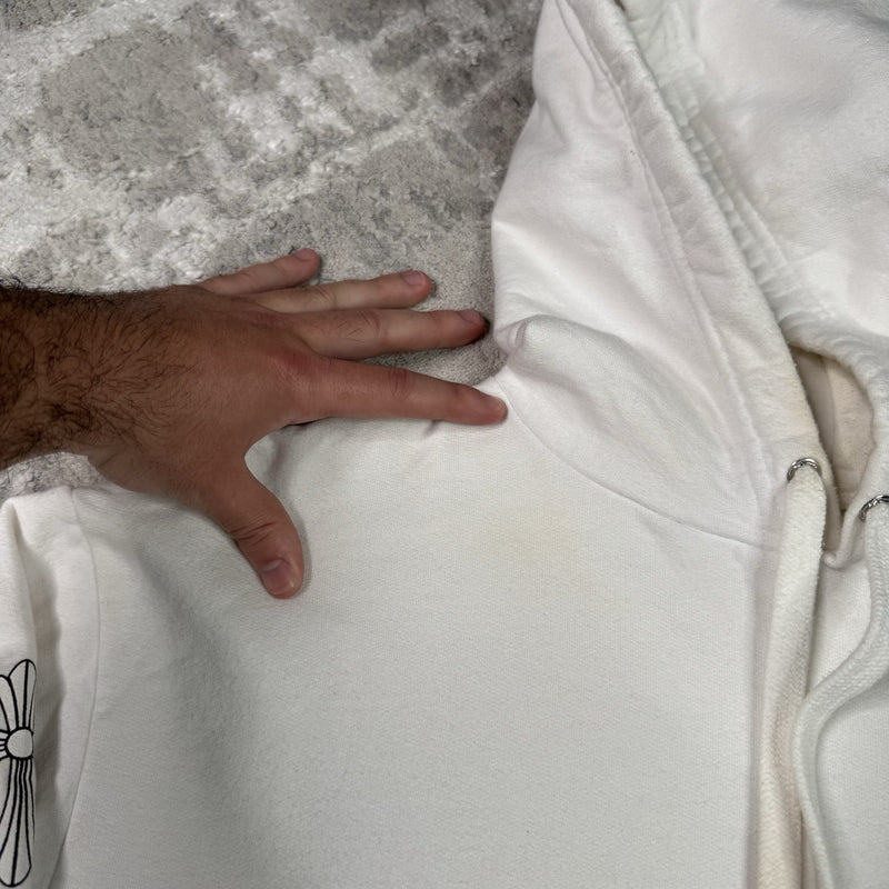 Chrome hearts Cemetery Multi-color Cross Pullover Hoodie 