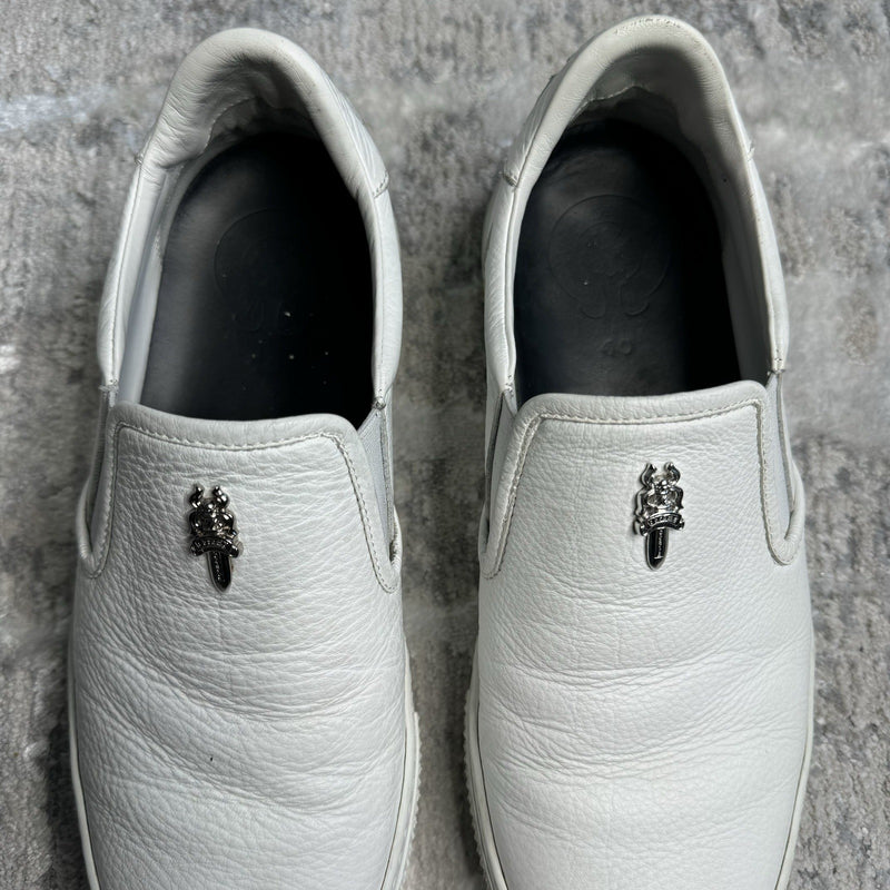 Chrome Hearts Vans Dagger Slip Ons 