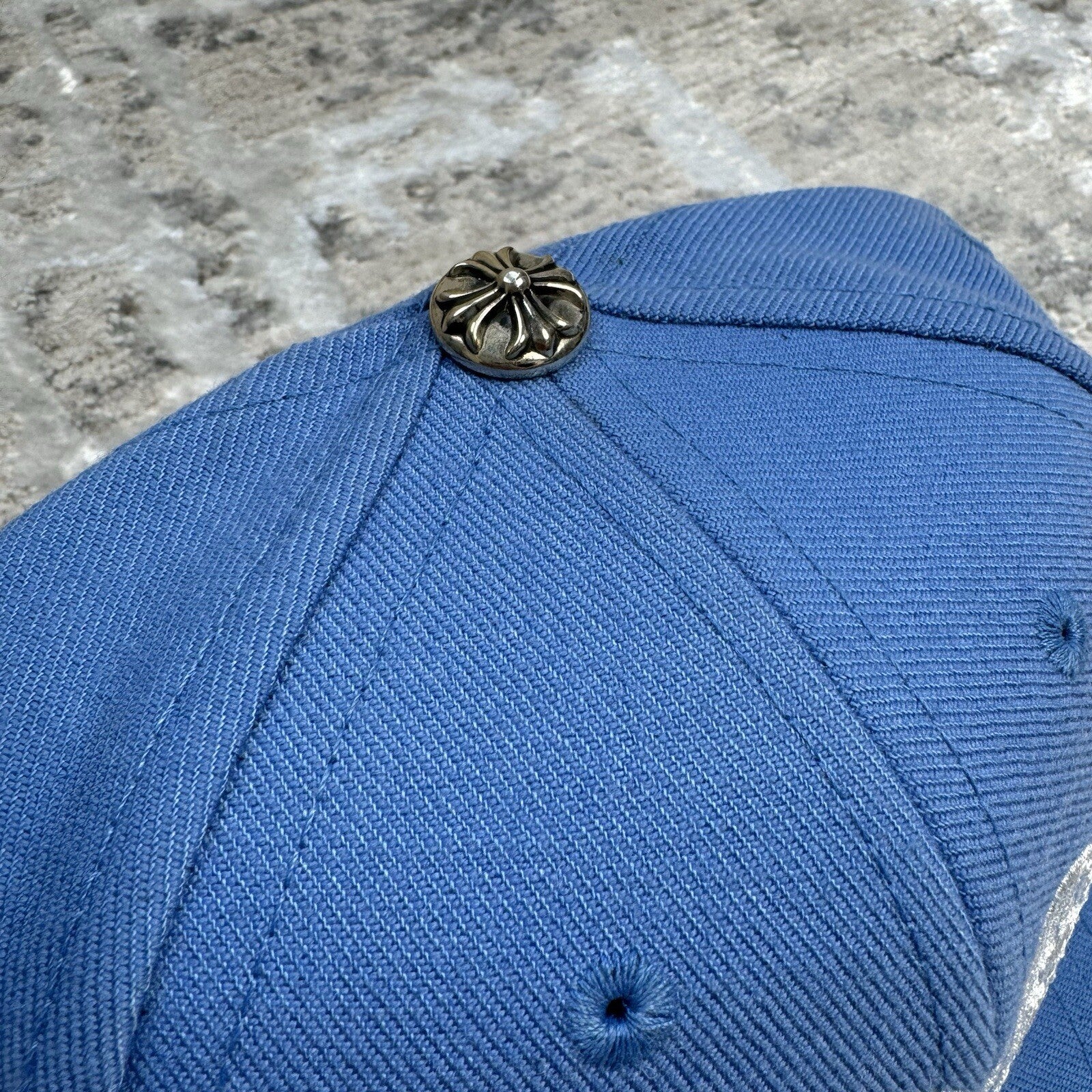 Chrome Hearts Heart Love You Fitted Hat Sz- 7 1/4