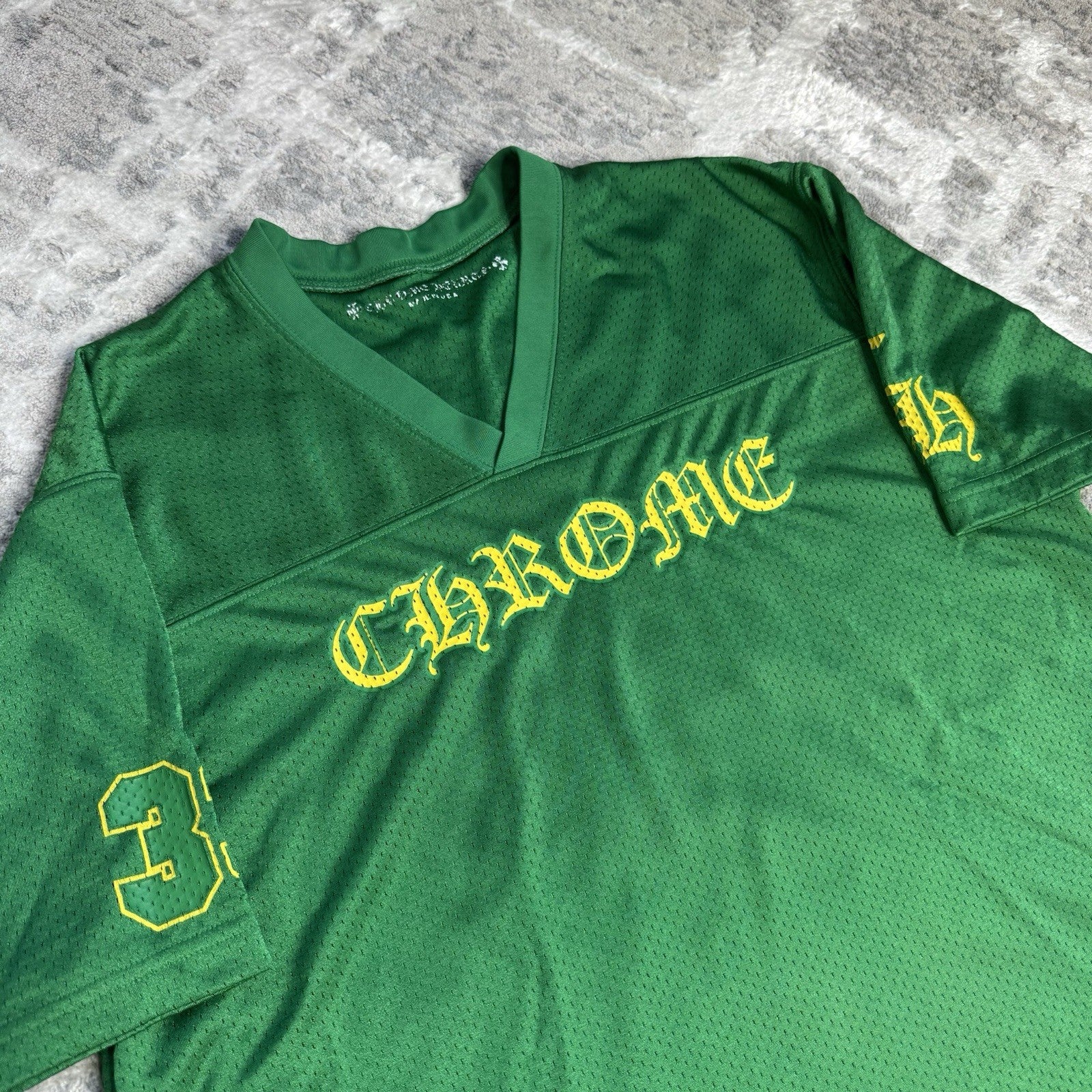 Chrome Hearts Mesh CH Short Sleeve Jersey 