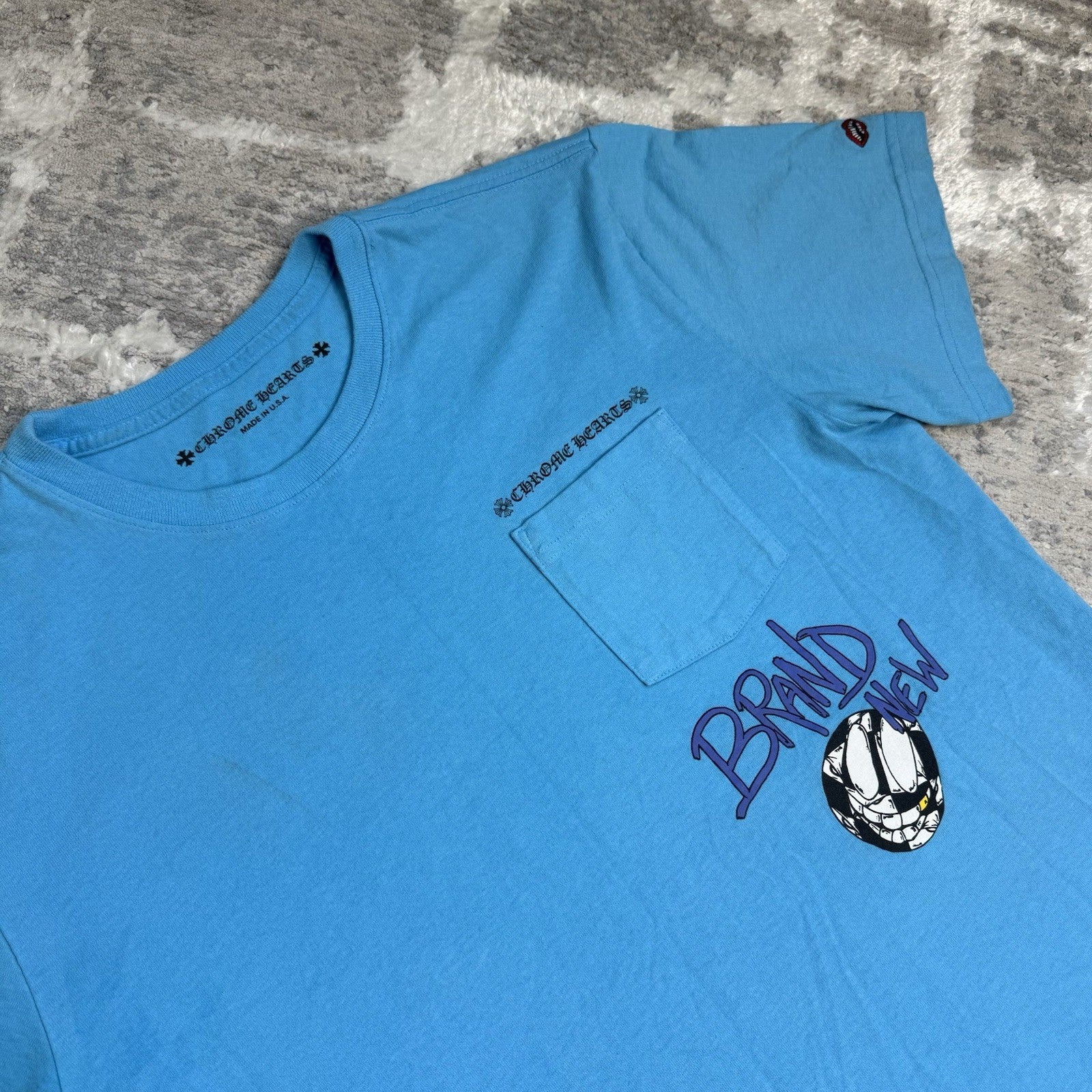 Chrome Hearts Matty Boy Brain New Short Sleeve Tee Shirt 