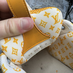 Louis Vuitton Skate Trainer Sneaker ‘yellow White’ Sz- 8LV/9M