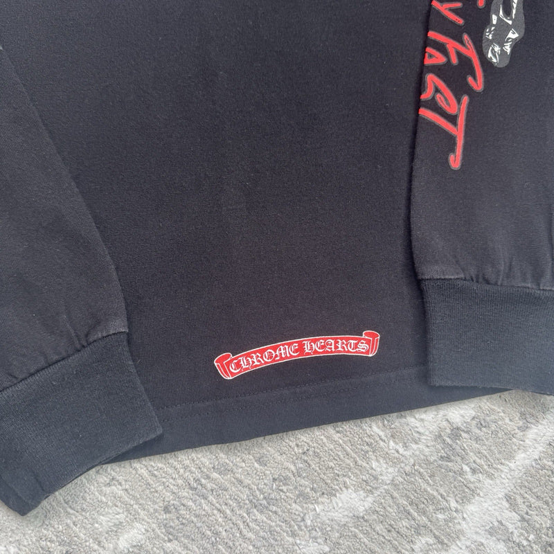 Chrome Hearts Matty Boy Stay Fast Long Sleeve Tee Shirt 