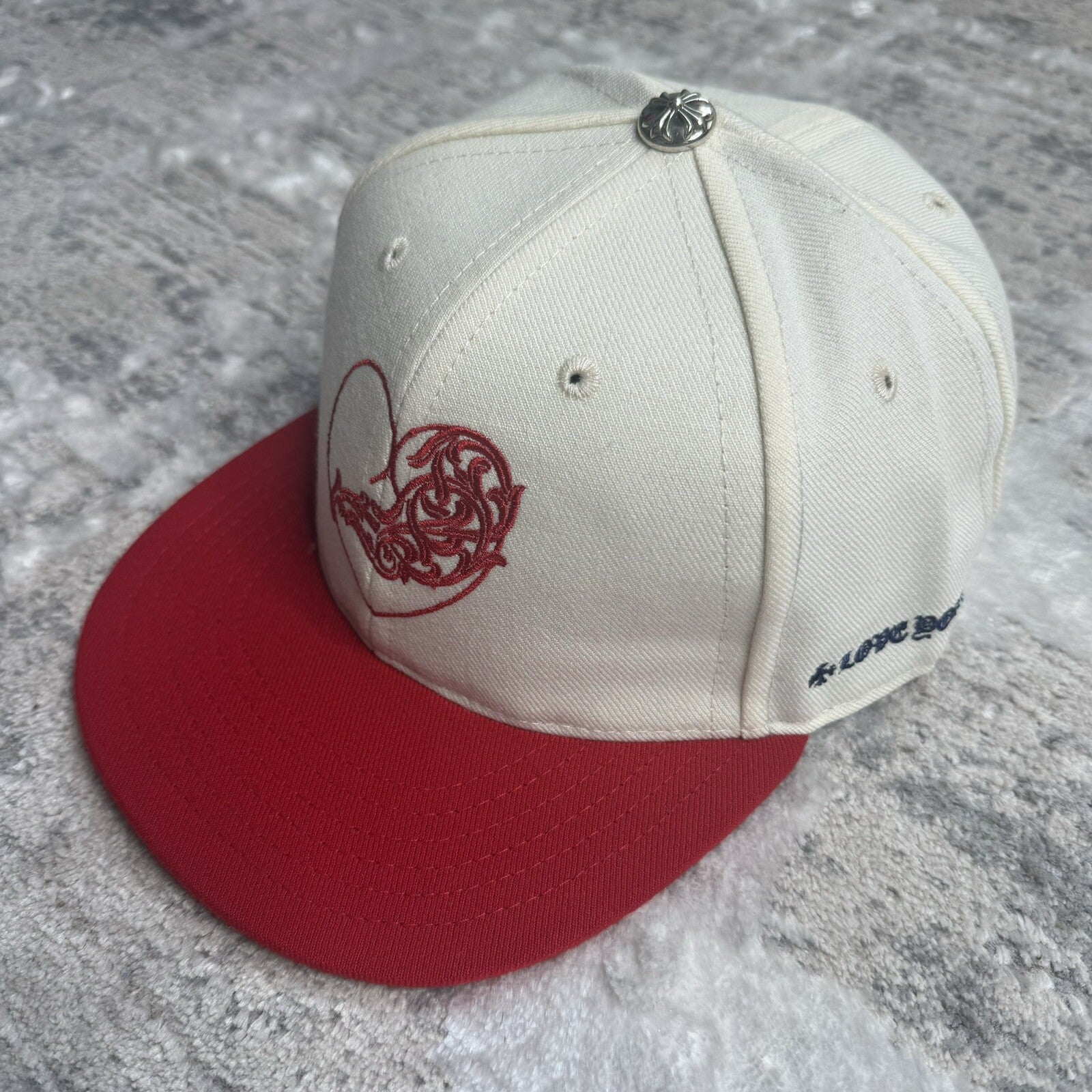 Chrome Hearts Love You Fitted Hat Cap Sz- 7 5/8