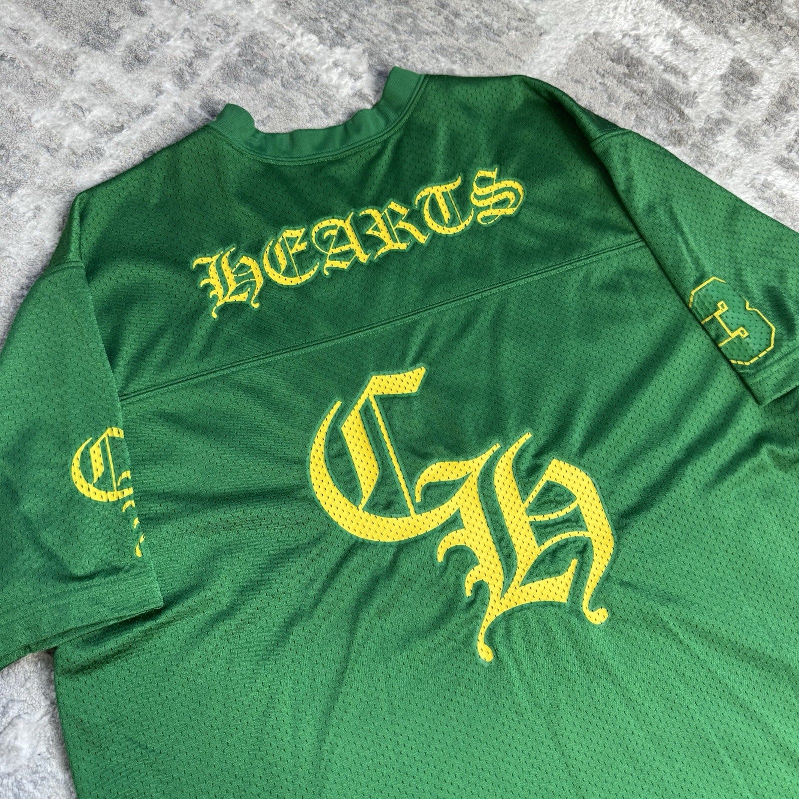 Chrome Hearts Mesh CH Short Sleeve Jersey 