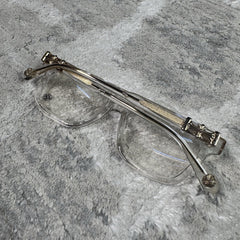 Chrome Hearts Cox Ucker Clear Frame Glasses