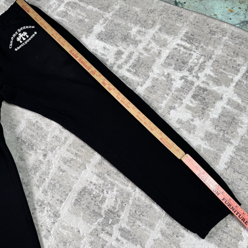 Chrome Hearts King Taco Triple Cross Embroidered Sweatpants 