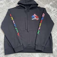 Chrome Hearts Cemetery Cross Multi-color Pullover Hoodie 