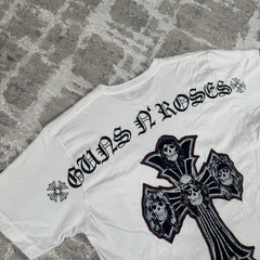 Chrome Hearts Guns N Roses Short Sleeve Tee Shirt 