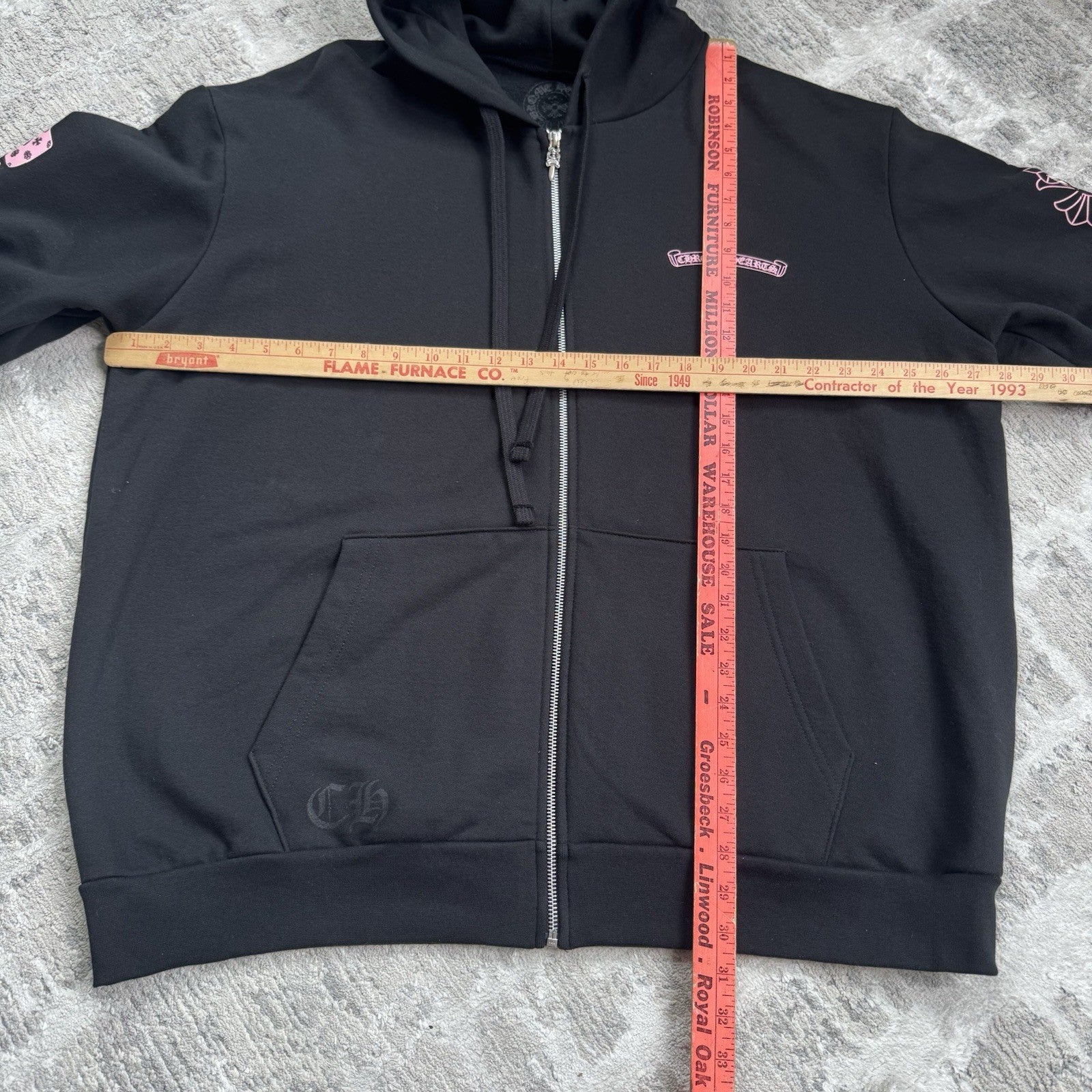 Chrome Hearts Deadly Doll Zip Up Hoodie 