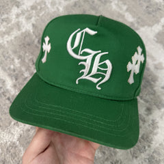 Chrome Hearts Cross Patch Baseball Hat 