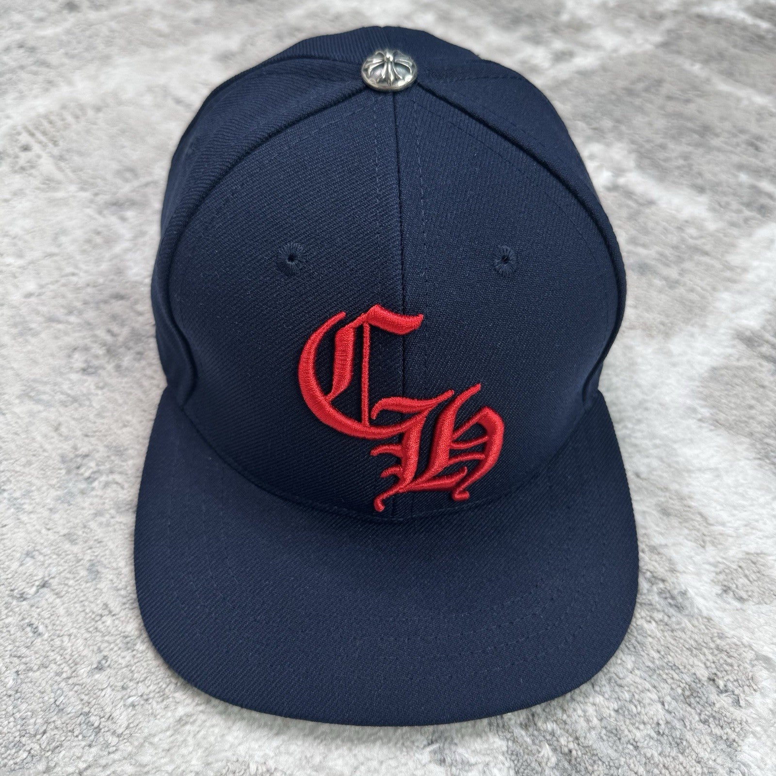 Chrome Hearts Baseball CH Hat ‘navy Red’ 