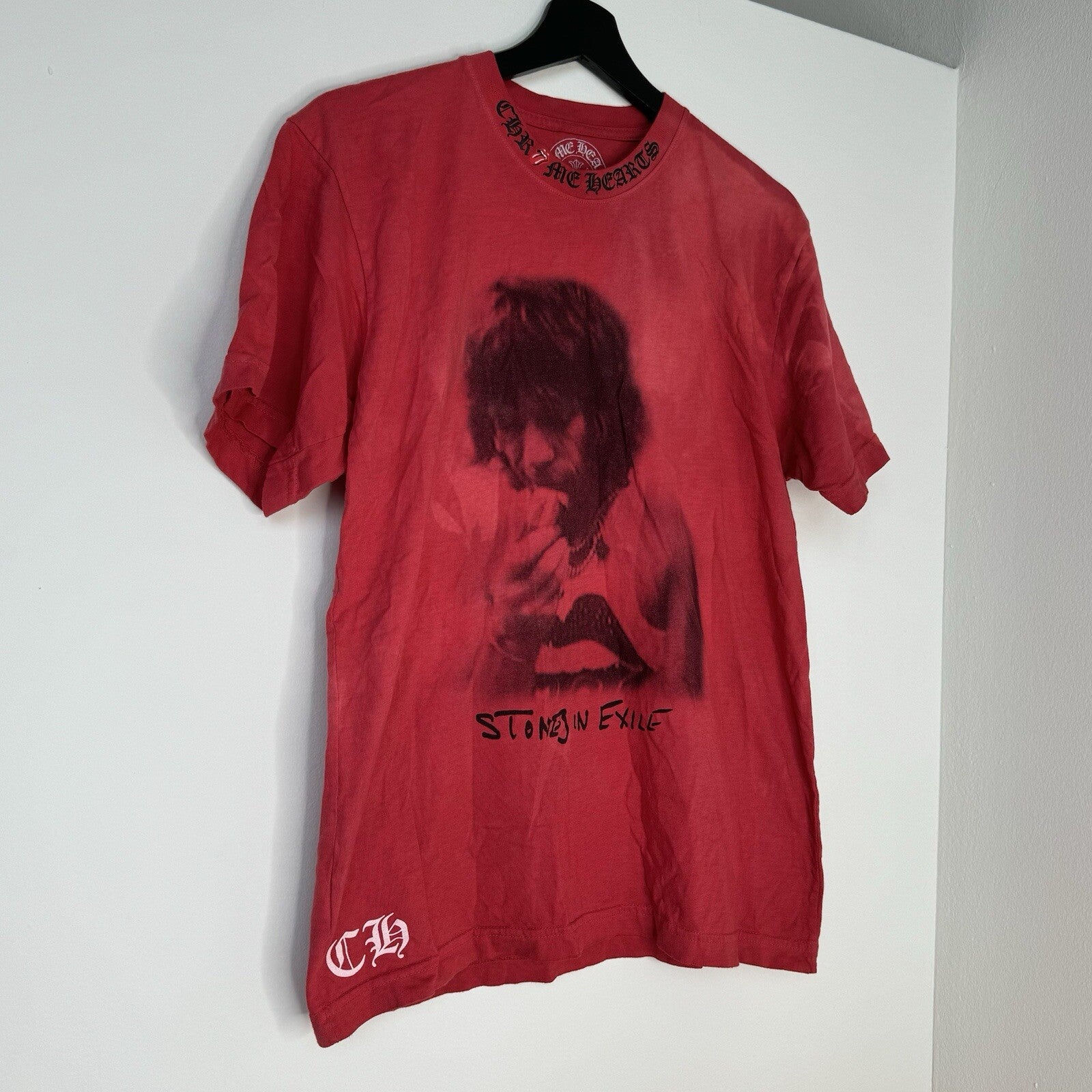 Chrome Hearts Rolling Stones Richard Stark ‘exile In Stones’ Short Sleeve Tee