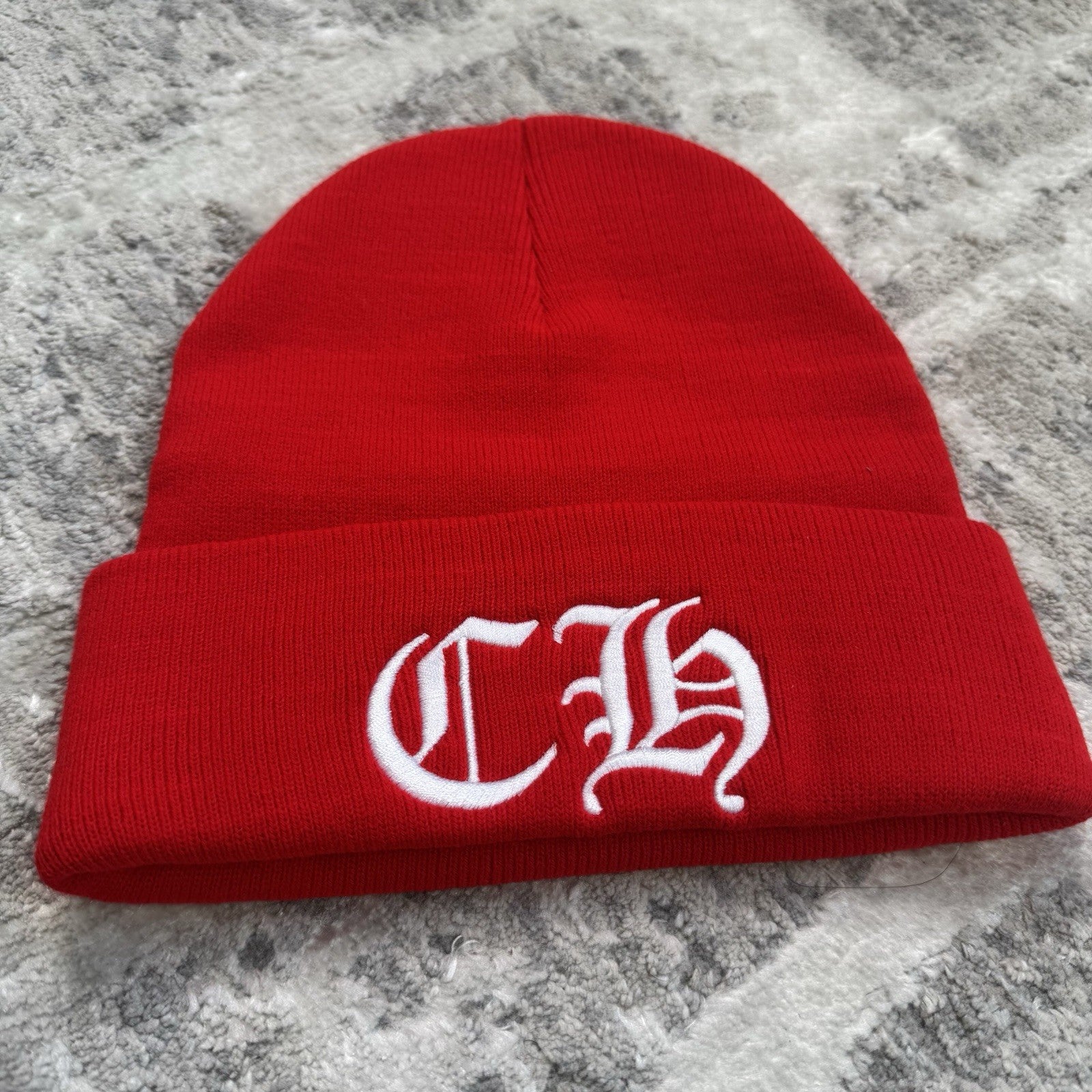 Chrome Hearts CH Embroidered Logo Beanie 