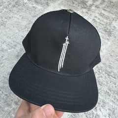 Chrome Hearts Triple Cross Trucker Hat ‘black’ 