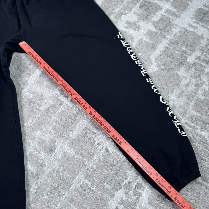 Chrome Hearts Letters Scroll Logo Sweatpants 