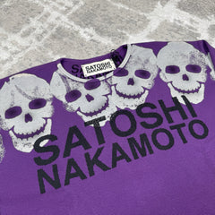 Satoshi Nakamoto Lost Boys Skull Thermal Long Sleeve Shirt 