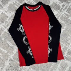 Chrome Hearts Baseball Raglan Long Sleeve Tee Shirt 