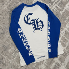 Chrome Hearts Baseball Long Sleeve Tee Shirt 