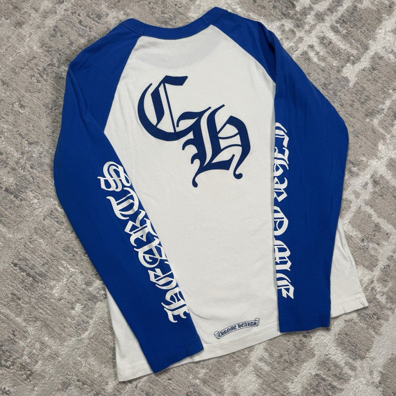 Chrome Hearts Baseball Long Sleeve Tee Shirt 