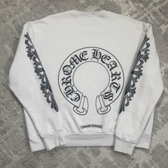 Chrome Hearts Horseshoe Floral Pullover Crewneck 