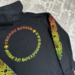 Chrome Hearts Floral Gradient Logo Pullover Hoodie 