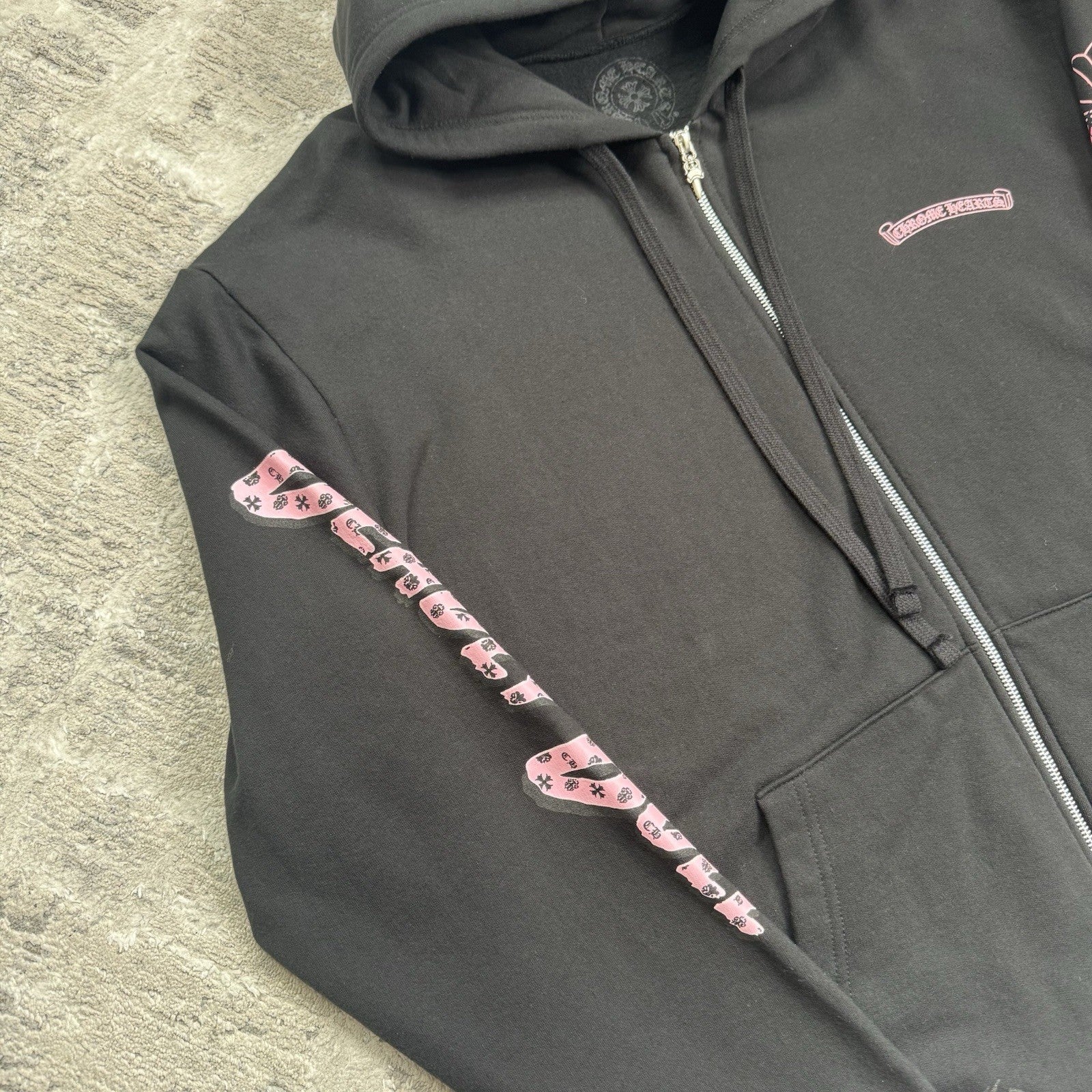 Chrome Hearts Deadly Doll Zip Up Hoodie 